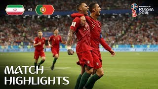 IR Iran v Portugal  2018 FIFA World Cup  Match Highlights [upl. by Dewie]