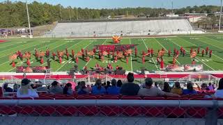 Forest High School Marching Band at Petal High School [upl. by Kyd]