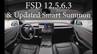 FSD 12563 amp Smart Summon  First Impressions [upl. by Renner]