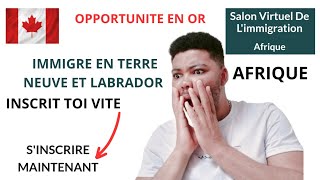 EXCLU🚨 RECRUTEMENT EN AFRIQUE NOUVEAU PROGRAMME POUR IMMIGRER AU CANADA [upl. by Isolde]