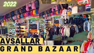 alanya avsallar grand bazaar  fake market 2022  alanya antalya turkey holiday  turkey travel 4k [upl. by Eenat]