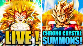 LIVE SUMMONS FOR LF SSJ3 GOTENKS Dragon Ball Legends [upl. by Arrad]