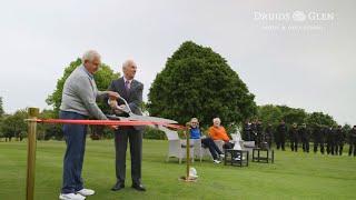 The Reopening of Druids Glen Golf with Colin Montgomerie [upl. by Verdie]