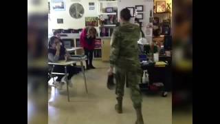 Sakry Family Christmas  Military Surprises [upl. by Jobyna]