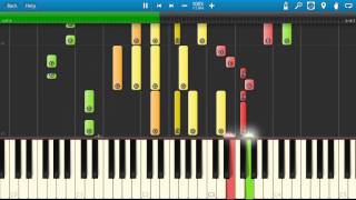 Boston  More Than A Feeling Piano Tutorial  How to play  Synthesia [upl. by Themis]