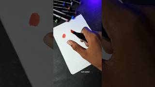 My New Alcohol marker 😯✌️ art drawing painting unboxing markers alcohal unboxingvideo shorts [upl. by Baudin]