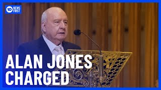 Alan Jones Charged With Allegedly Assaulting Eight Victims Over Two Decades  10 News First [upl. by Mutz318]