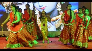 Aaj Radha Ko Shyam Yaad Aa Gaya  Annual Day Function of English Medium  201819 [upl. by Purvis139]