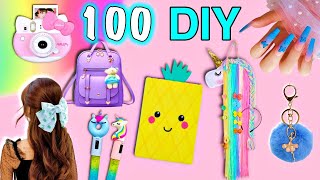 100 DIY  EASY LIFE HACKS AND DIY PROJECTS YOU CAN DO IN 5 MINUTES [upl. by Junina]