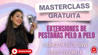 ⭐MASTERCLASS PESTAÑA PELO A PELO✨🌟💃🏻 [upl. by Vtehsta148]