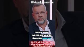 SPDBereitschaft zur kompletten UkraineFinanzierung bei möglichem USRückzug [upl. by Bringhurst]