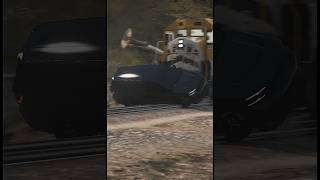 Hellcat Durango hit by train after being stuck GONE BAD [upl. by Raynold]