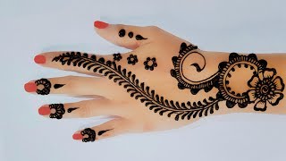 Latest Mehndi Design  Simple Mehandi Step Step by Guidance amp [upl. by Eedak]