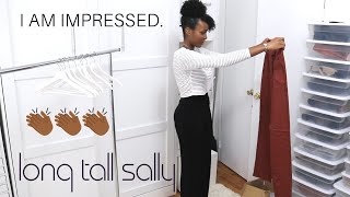 SALLY IS THE PLUG Tall Girl Haul Long Tall Sally [upl. by Kcirreg]