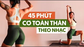 35 phút tập TOÀN THÂN theo nhạc BÙNG CHÁY  Intermediate [upl. by Ayam]