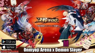 Onmyoji Arena x Demon Slayer New MOBA Gameplay  iOS amp Android [upl. by Neira]