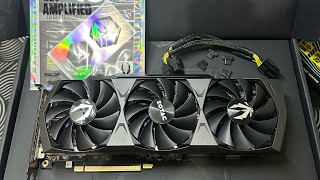 ZOTAC RTX 3070 Ti TRINITY OC 8Gb muluzz bersih [upl. by Zorah755]