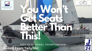 Sailing Withdrawl Therapy Session 3 You Wont Get Race Seats Better Than This sailingvideo [upl. by Blim]