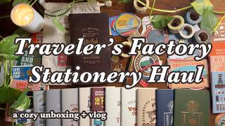 Traveler’s Factory Japan Stationery Haul  Narita Nakameguro Tokyo Kyoto Starbucks Reserve [upl. by Sylado]