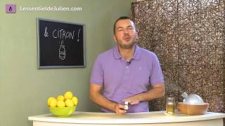 Aromathérapie  le citron  citrus limon [upl. by Anderson71]