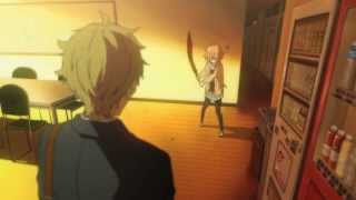 Chase Scene Kyoukai no Kanata [upl. by Rusty354]