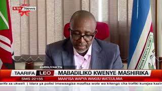 Waziri Linturi atangaza mabadiliko katika uongozi wa mashirika manne [upl. by Inal197]