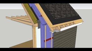 Exterior insulation retrofit walls and unvented roof [upl. by Adiol]