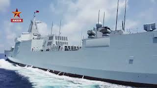 Official Promotional Video of Type 055 Destroyer Hull Number 105 Dalian [upl. by Eey]