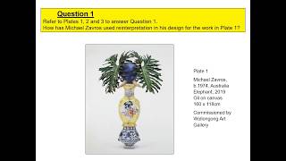 HSC Visual Arts Exam Paper Tutorial SECTION 1 Question 1 [upl. by Nayrbo]