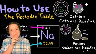 How to Use the Periodic Table  HW and Exam Problem  Counting Protons Electrons and Neutrons [upl. by Dmitri807]