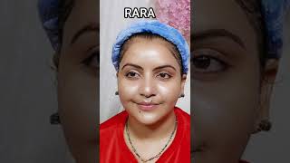 how to apply highlighter for everyday Glowing radiant face  RARA  how to achieve glam look [upl. by Rahs]