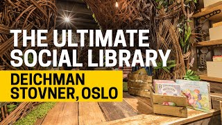 The Ultimate Social Library  Deichman Stovner Oslo  includi [upl. by Felic]