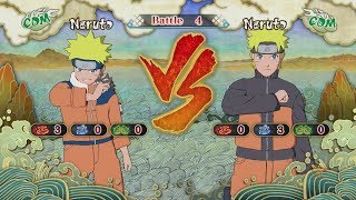 Naruto Shippuden Ultimate Ninja Storm 3 Young Naruto VS Naruto Shippuden [upl. by Annaul]