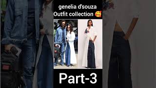 Genelia dsouza outfit collection 🩵🩵🩶🩶🩷🩷part3🩵🩵🩵geneliadeshmukh geneliadsouza genelia outfit [upl. by Erdrich870]