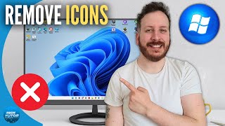 How To Remove Desktop Icons In Windows 10 Without Deleting Them [upl. by Noni]