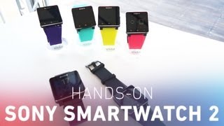 Sony SmartWatch 2 handson [upl. by Barny]