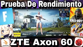 🎮 ZTE Axon 60 🕹️ Prueba De Rendimiento Y Juegos [upl. by Eugine512]