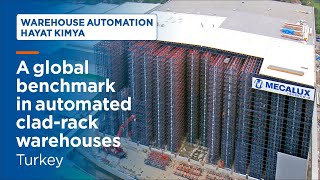 Hayat Kimya a global benchmark in automated cladrack warehouses [upl. by Brubaker]