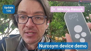 Nurosym Review Vagus Nerve Neuromodulation Device Demo 135 [upl. by Erick]