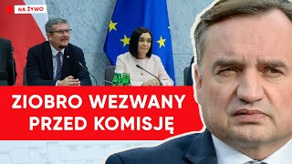 Zbigniew Ziobro wezwany przed komisję śledczą ds Pegasusa NA ŻYWO [upl. by Seugirdor123]