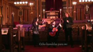 Ocho Kandelikas  Ladino song  Happy Chanukah [upl. by Floyd738]