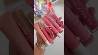 Love pink lippies 🍓🌸 pinkmakeup beauty lipgloss [upl. by Asaert356]