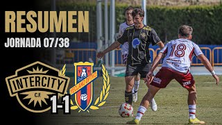 Resumen J7 · CF Intercity 1  1 Yeclano Dptvo · PrimeraFederación 202425 [upl. by Nagud]