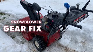 Snowblower Wont Move in First Gear  Quick Fix [upl. by Drabeck690]