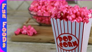 Bubble Gum Popcorn  How to Make Candy Popcorn [upl. by Burta369]