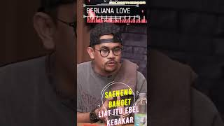 BERLIANA LOVEL SENENG BGT ITU EBEL KEBAKAR berlianalovel prazteguh funny comedy [upl. by Gloria]