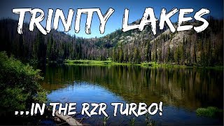 Trinity Lakes Idaho in the RZR Turbo [upl. by Ecirad764]