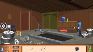 Garage escape Walkthrough N media [upl. by Raynata59]