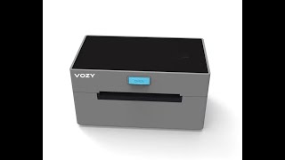 How To Install amp Setup VOZY T7 Bluetooth Thermal Printer On iPhone Waybill Printer [upl. by Abeu449]