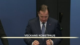 Stefan Löfvens konstpaus i Nordiska rådet  Nyhetsmorgon TV4 [upl. by Aneloaup]